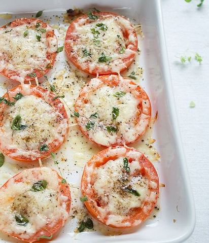 Baked Parmesan Tomatoes